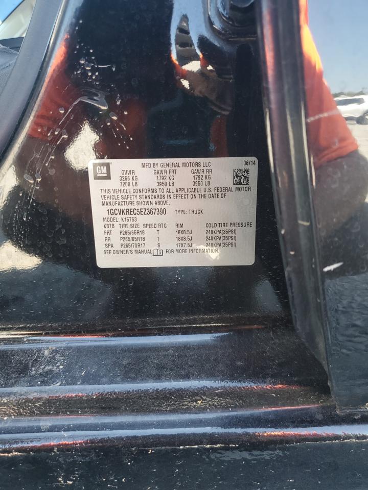 2014 Chevrolet Silverado K1500 Lt VIN: 1GCVKREC5EZ367390 Lot: 81121905