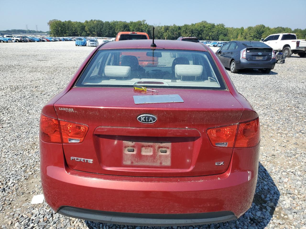 2010 Kia Forte Ex VIN: KNAFU4A20A5055457 Lot: 80664365
