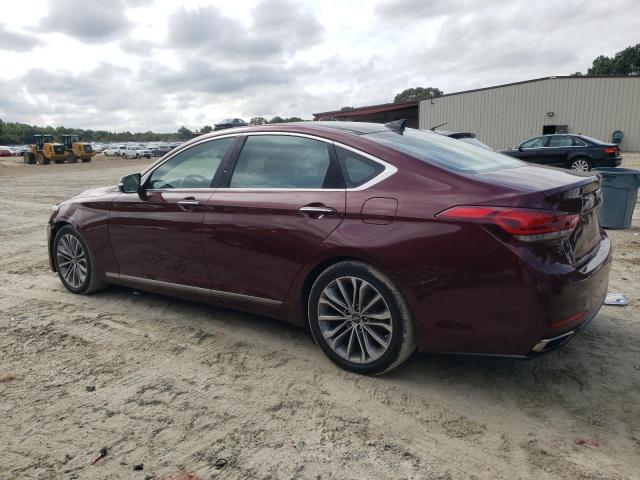 Sedans HYUNDAI GENESIS 2016 Bordowy