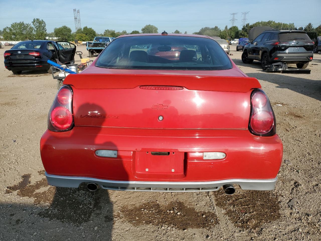 2003 Chevrolet Monte Carlo Ss VIN: 2G1WX12K539263095 Lot: 71913905