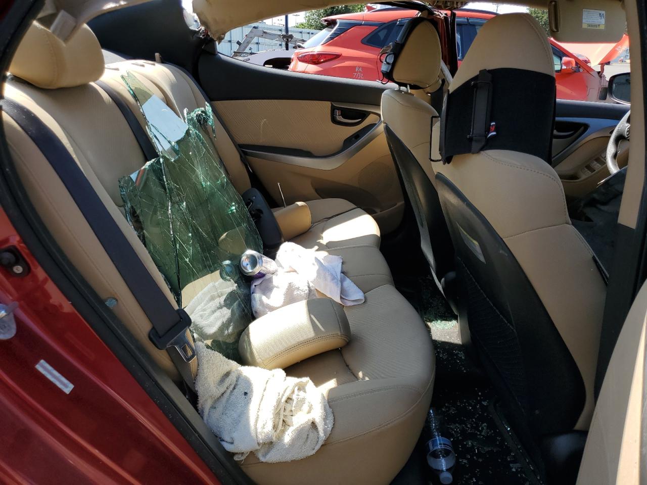 2012 Hyundai Elantra Gls VIN: KMHDH4AE5CU393580 Lot: 80104535