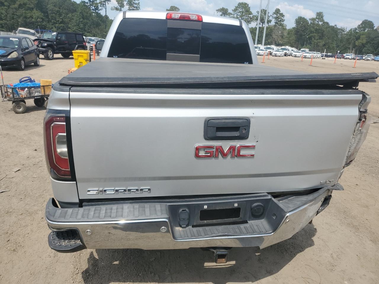 2018 GMC Sierra C1500 Slt VIN: 3GTU1NER9JG105443 Lot: 80091985