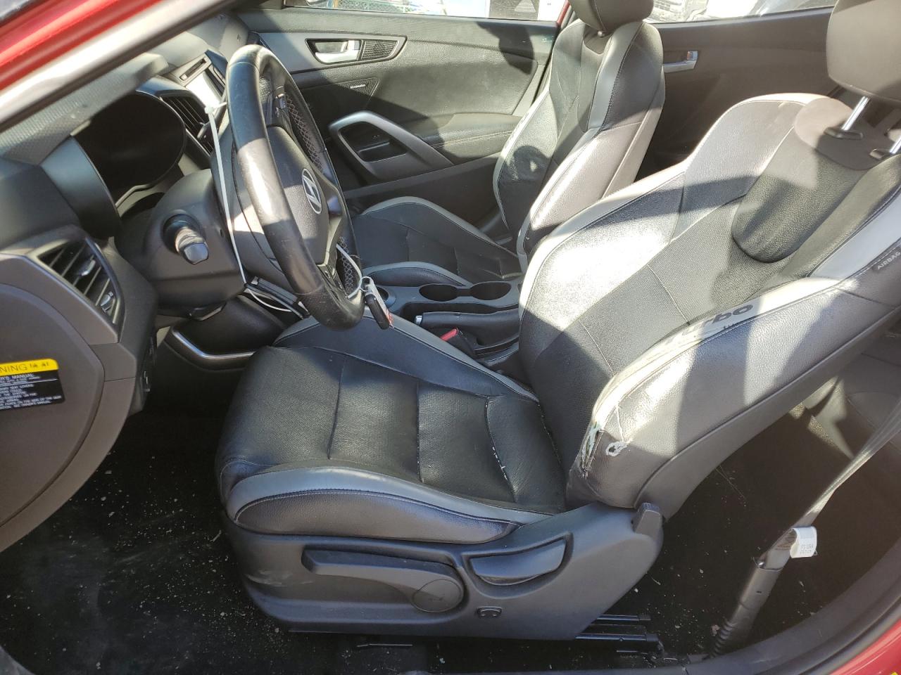 2016 Hyundai Veloster Turbo VIN: KMHTC6AE3GU285180 Lot: 80324005