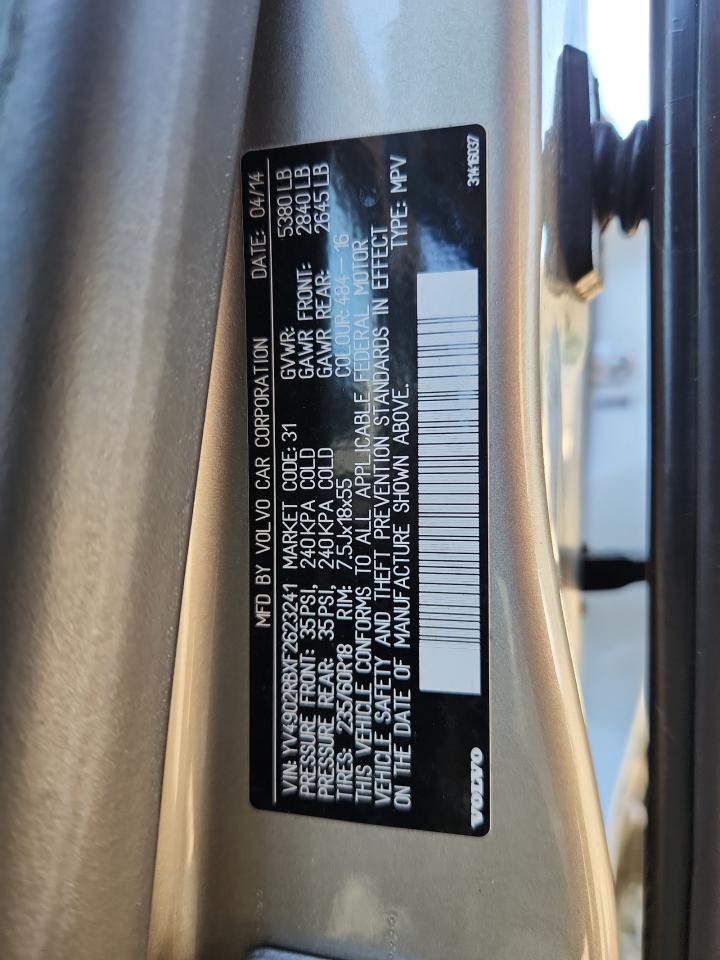 2015 Volvo Xc60 T6 Premier VIN: YV4902RBXF2623241 Lot: 71238275