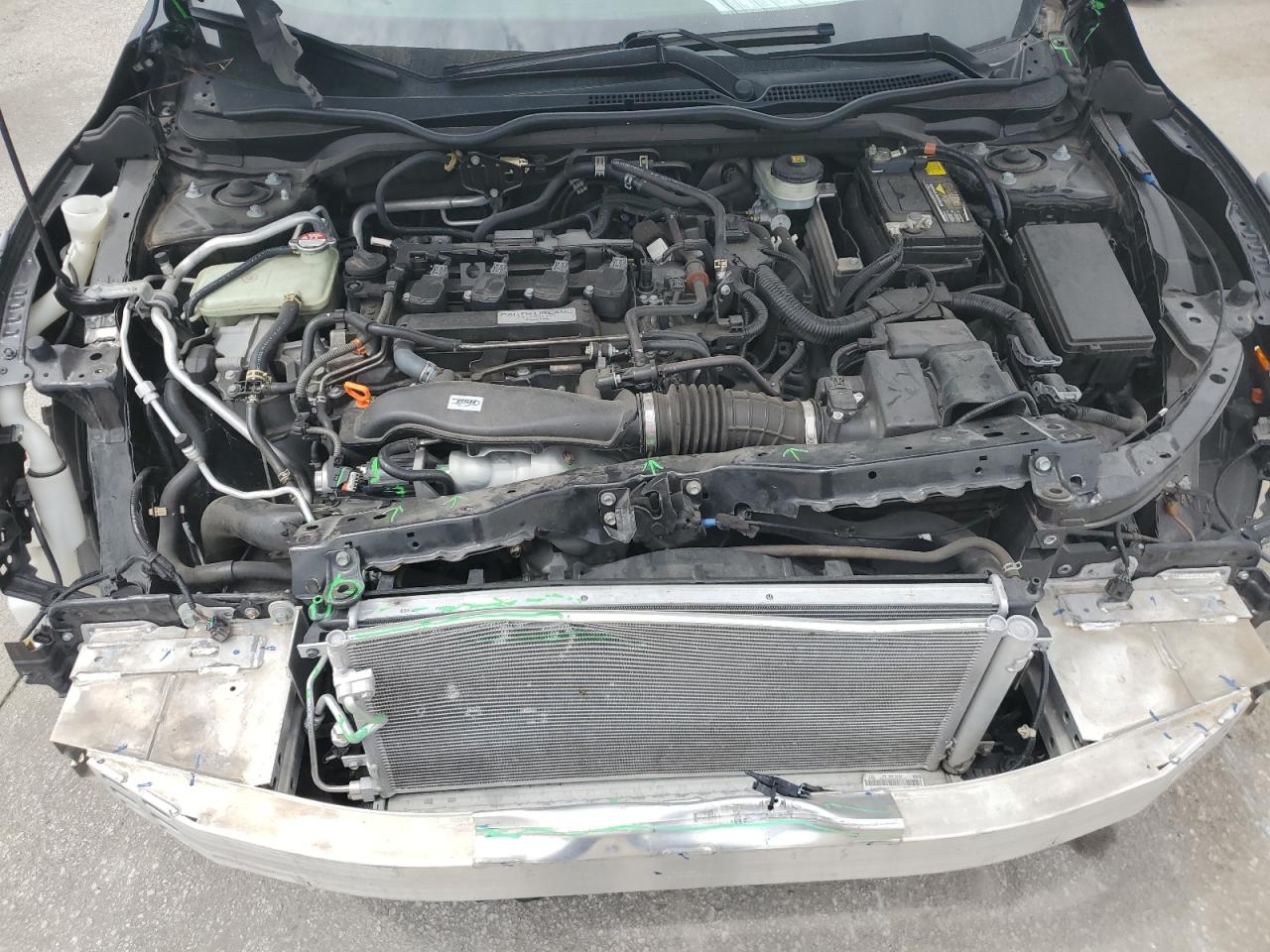 2018 Honda Civic Touring VIN: JHMFC1F96JX019883 Lot: 80378205