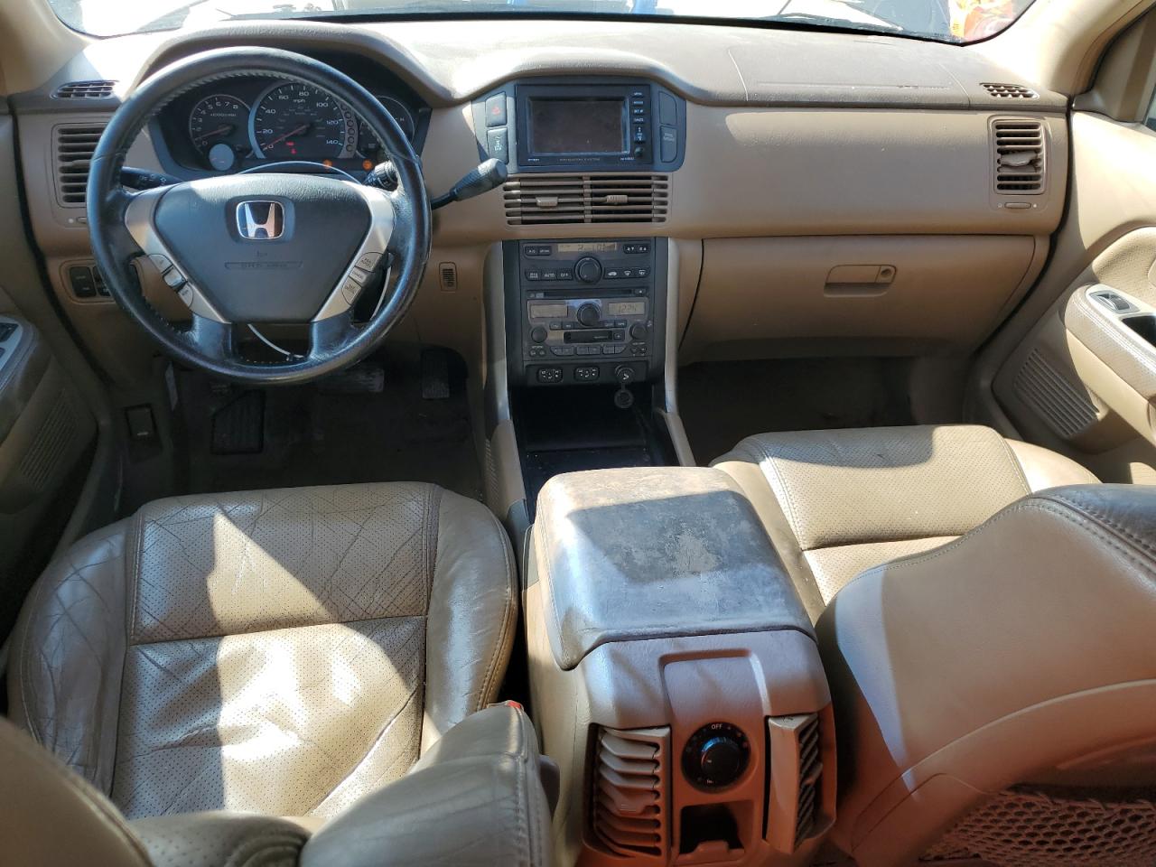 2005 Honda Pilot Exl VIN: 2HKYF18735H542583 Lot: 81152635