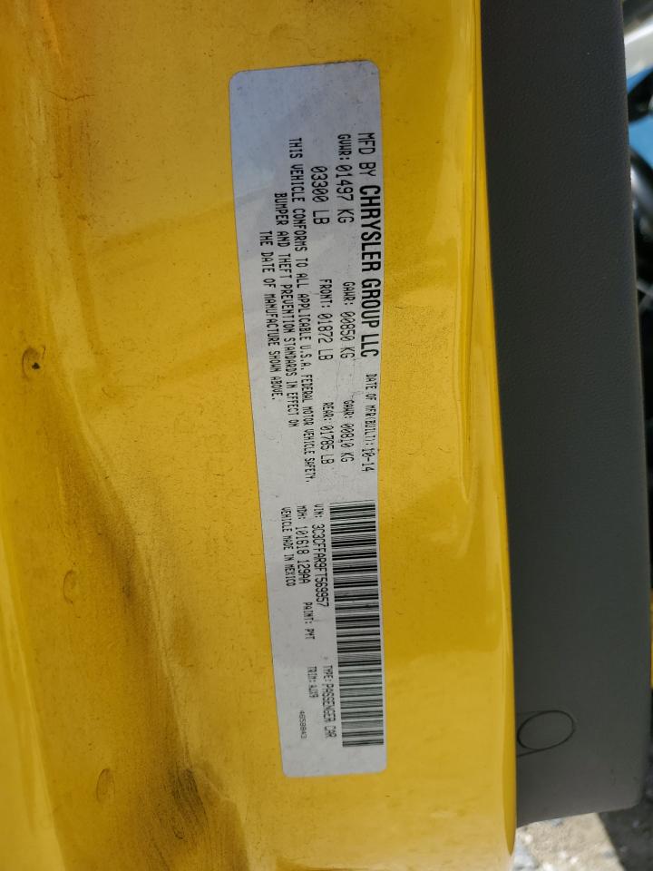 2015 Fiat 500 Pop VIN: 3C3CFFAR9FT569957 Lot: 80803495