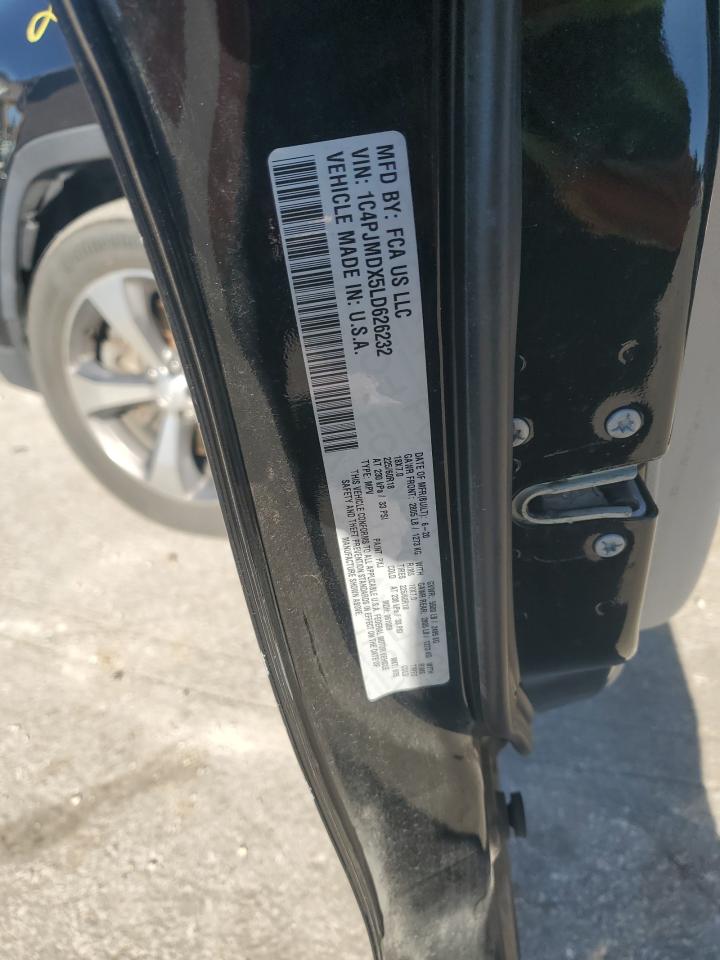 2020 Jeep Cherokee Limited VIN: 1C4PJMDX5LD626232 Lot: 83957755