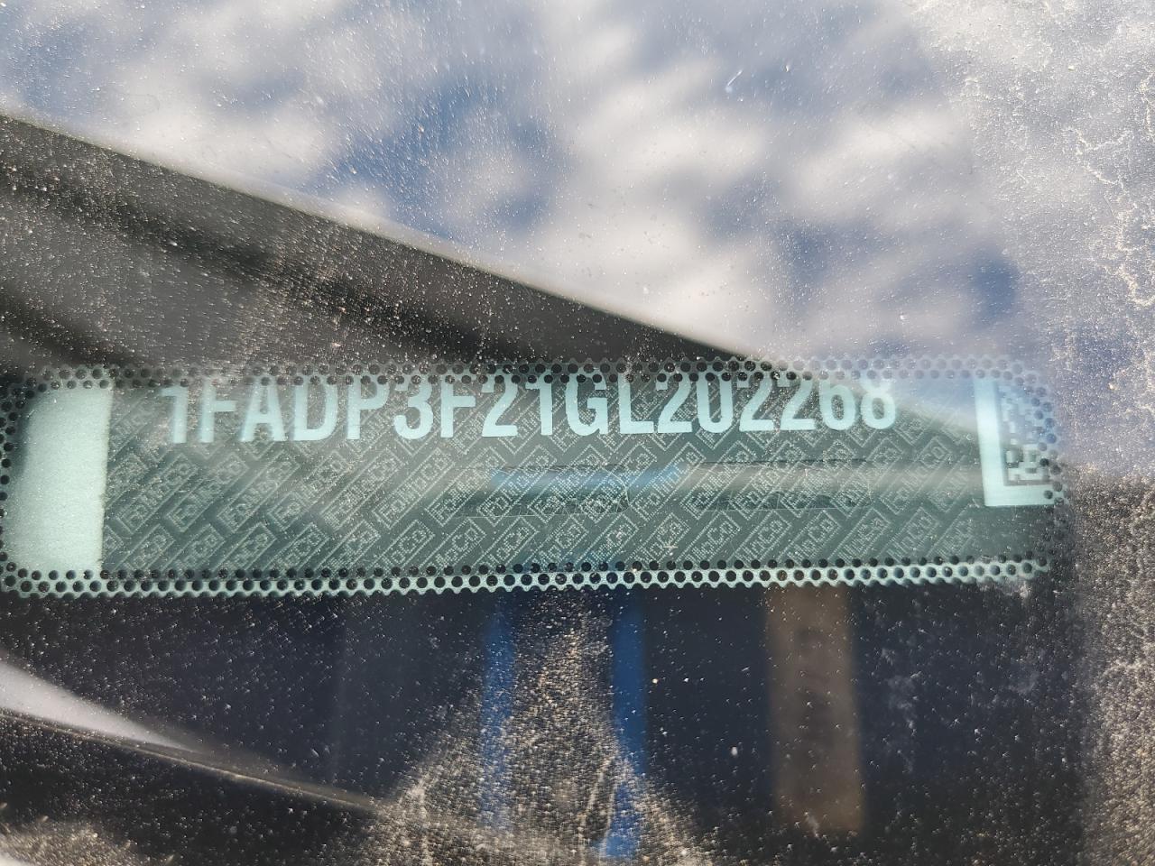 2016 Ford Focus Se VIN: 1FADP3F21GL202268 Lot: 83858885