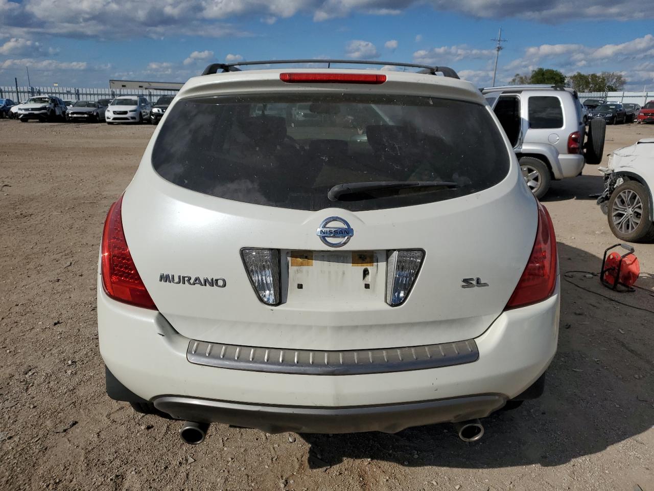 2007 Nissan Murano Sl VIN: JN8AZ08TX7W502874 Lot: 71521685