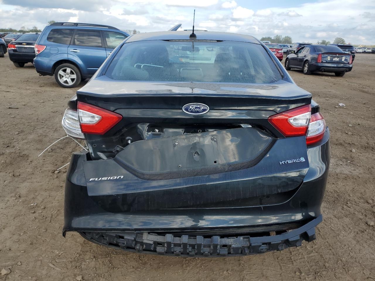 2014 Ford Fusion S Hybrid VIN: 3FA6P0UU7ER282511 Lot: 71841245