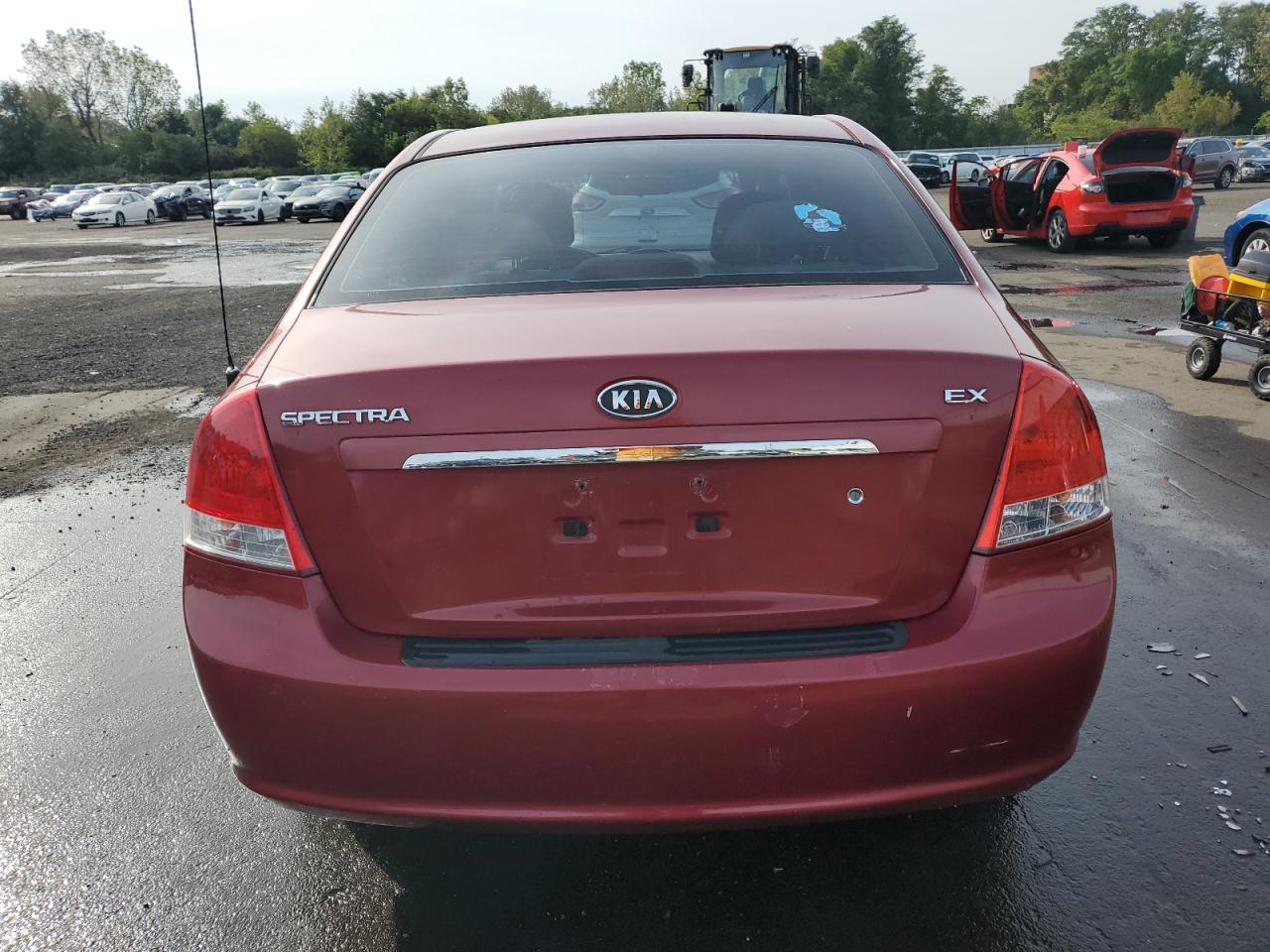 2008 Kia Spectra Ex VIN: KNAFE121885518179 Lot: 84424315