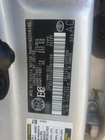 2009 TOYOTA COROLLA MATRIX   