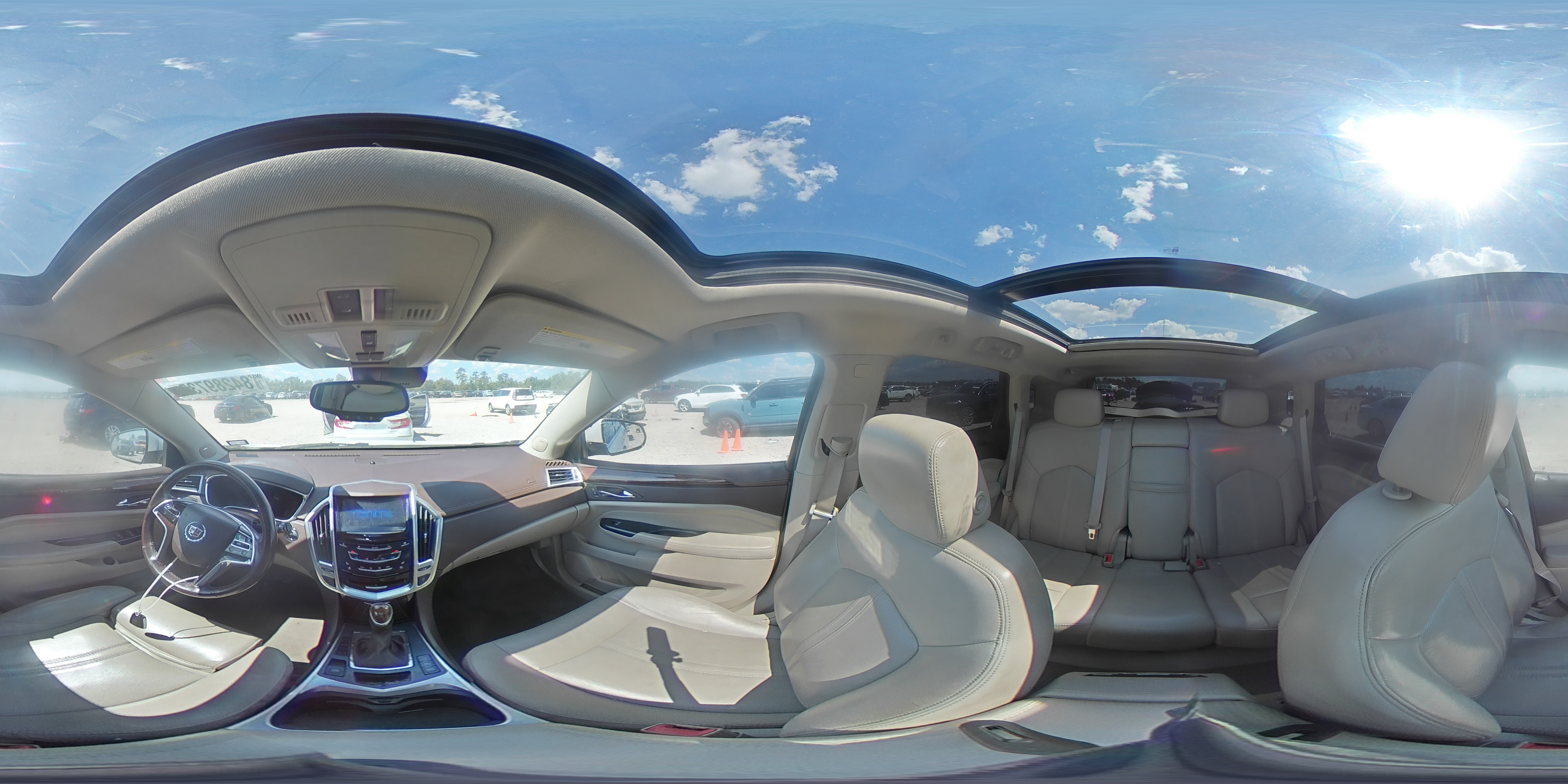 2015 Cadillac Srx Premium Collection VIN: 3GYFNDE34FS597221 Lot: 84289735