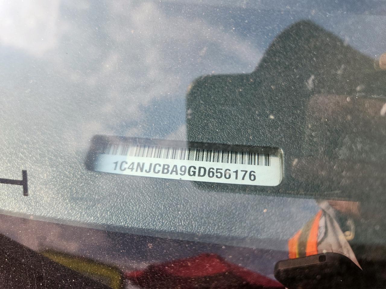 2016 Jeep Compass Sport VIN: 1C4NJCBA9GD656176 Lot: 81149295