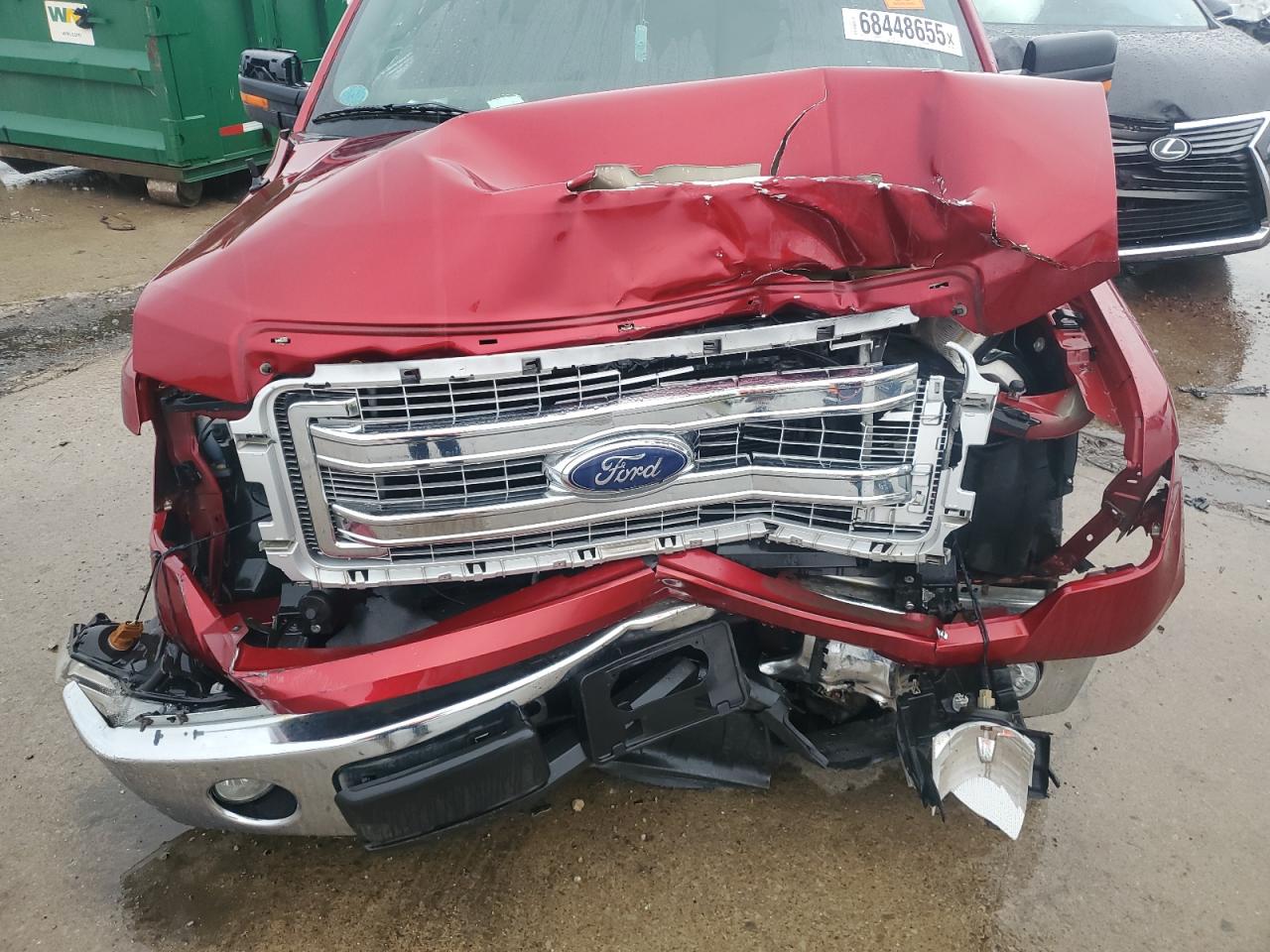 2013 Ford F150 Supercrew VIN: 1FTFW1CF9DFC78946 Lot: 68448655