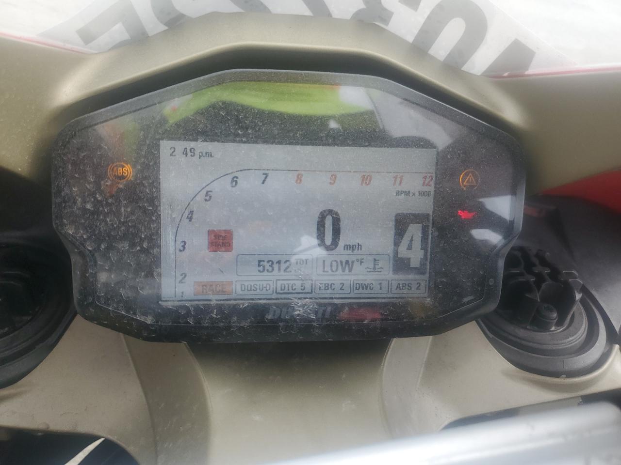 2015 Ducati Superbike 1299 Panigale VIN: ZDM14BYW9FB000917 Lot: 84032225