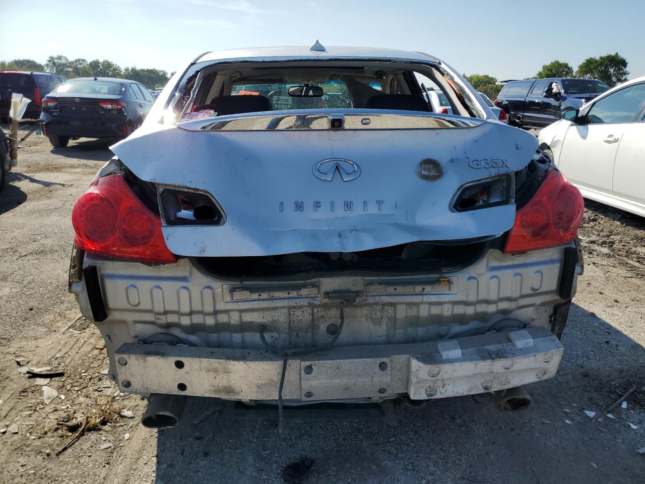 2007 Infiniti G35 VIN: JNKBV61F17M820332 Lot: 81222485