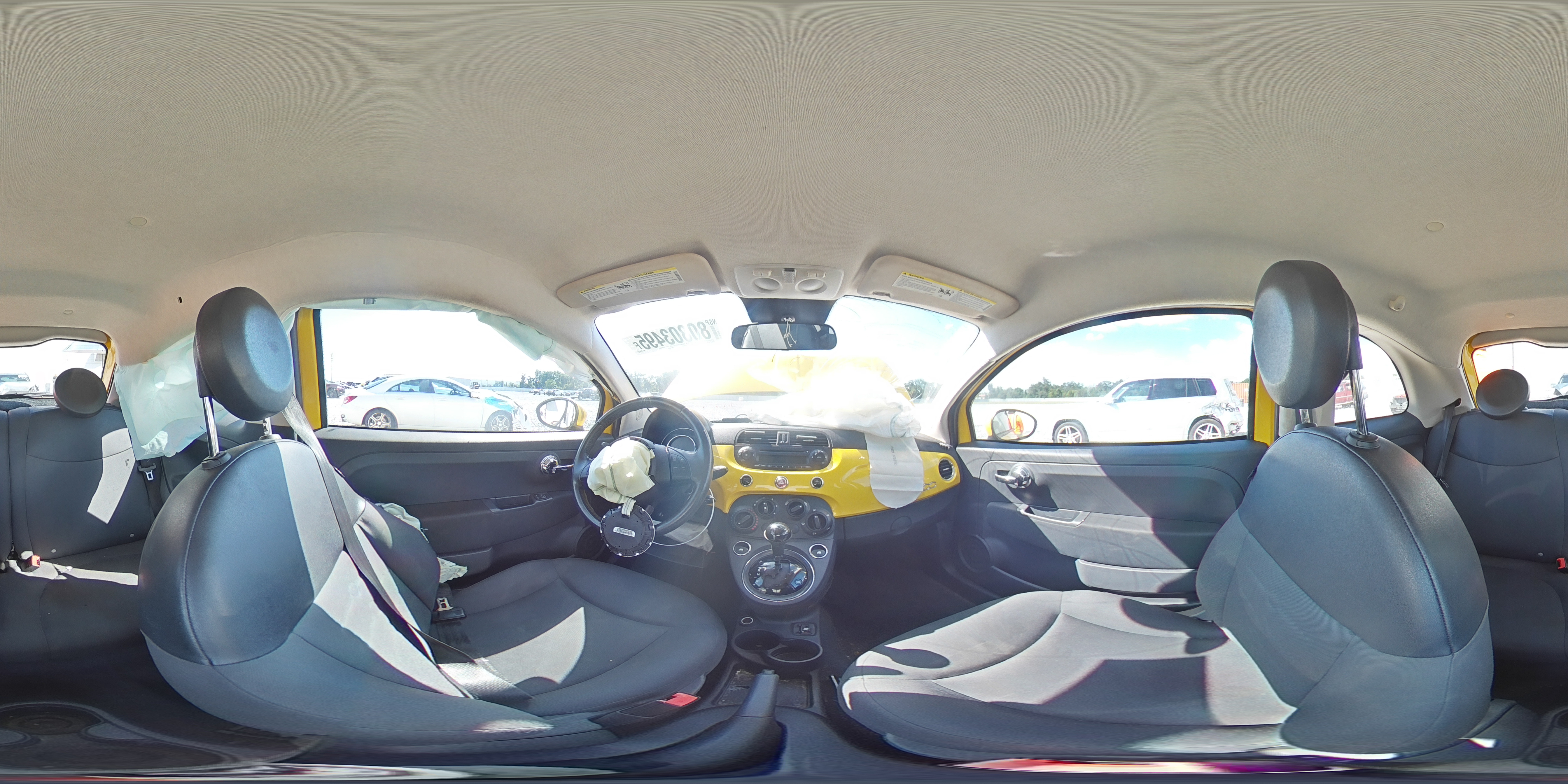 2015 Fiat 500 Pop VIN: 3C3CFFAR9FT569957 Lot: 80803495