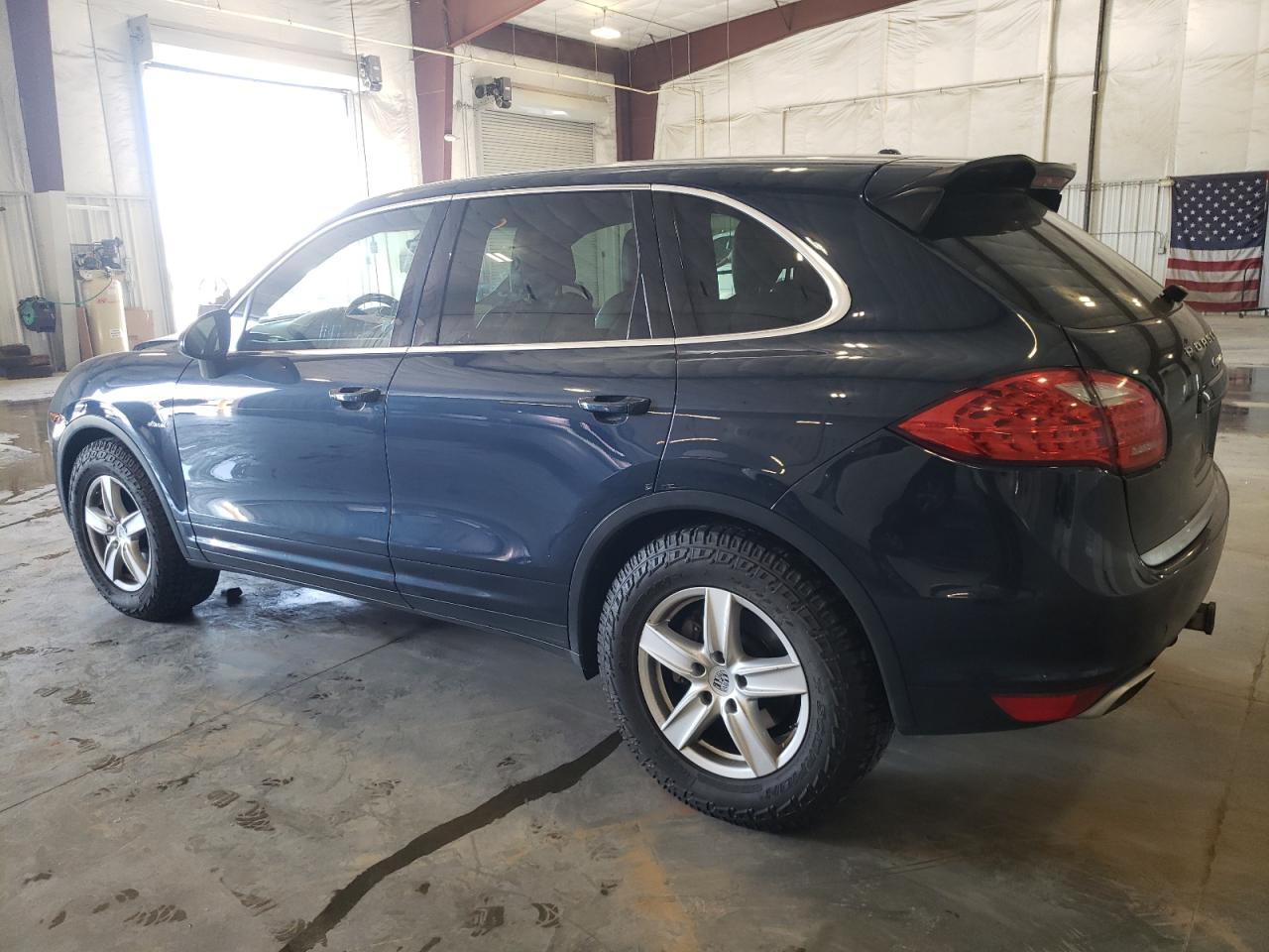 2014 Porsche Cayenne blue null diesel WP1AF2A2XELA33218 photo #3