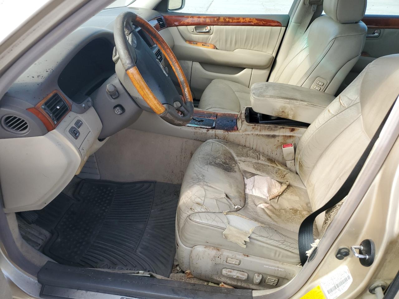 2002 Lexus Ls 430 VIN: JTHBN30F820062537 Lot: 84404315