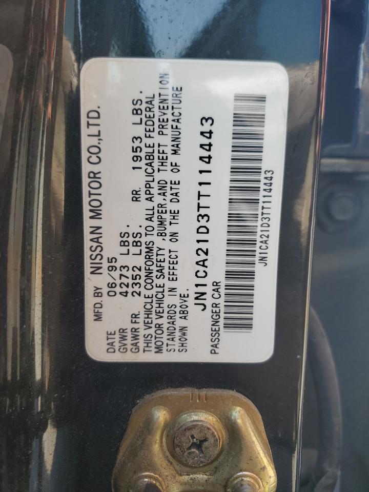 1996 Nissan Maxima Gle VIN: JN1CA21D3TT114443 Lot: 81102375