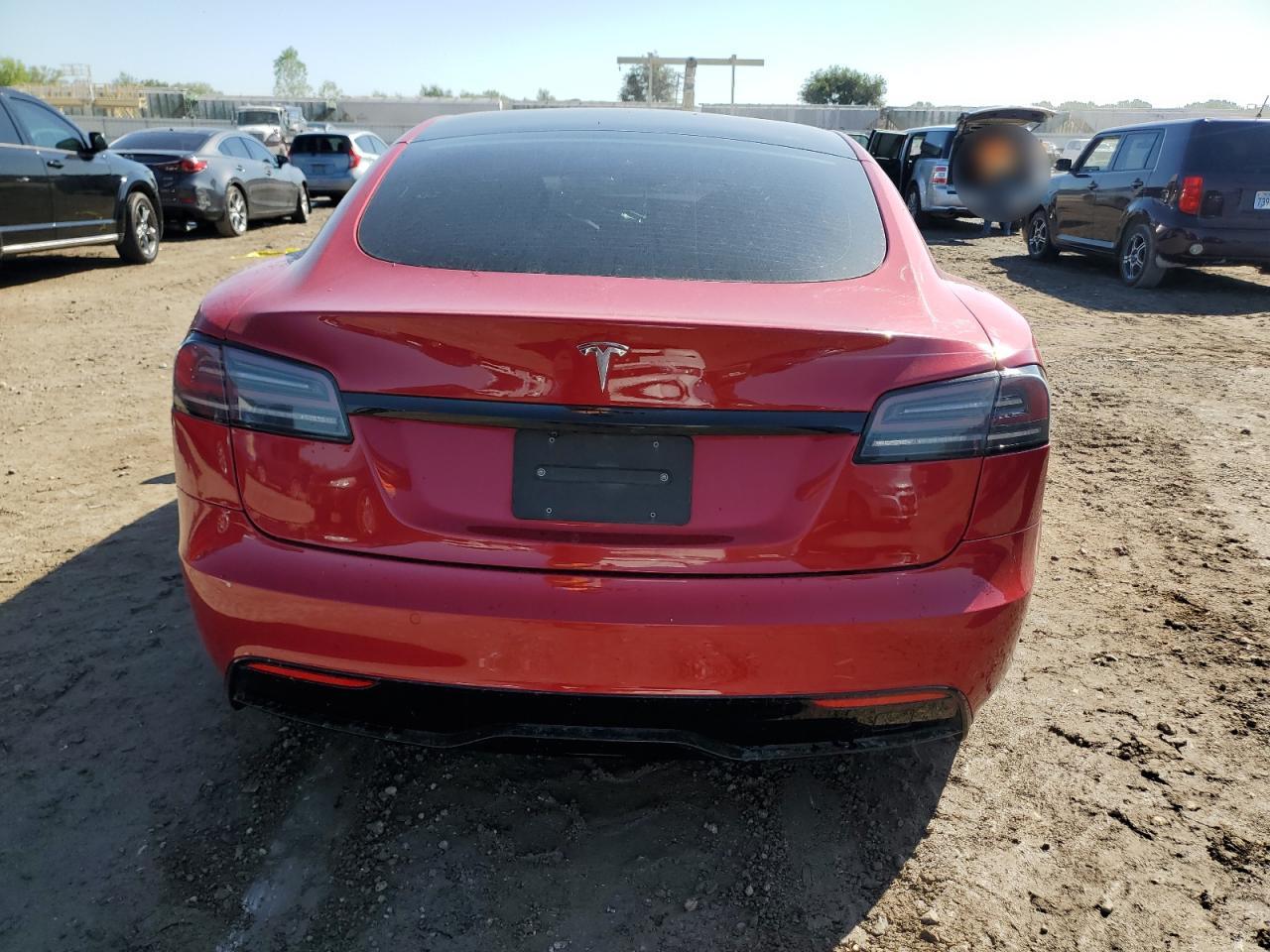 2022 Tesla Model S VIN: 5YJSA1E54NF477202 Lot: 81427715