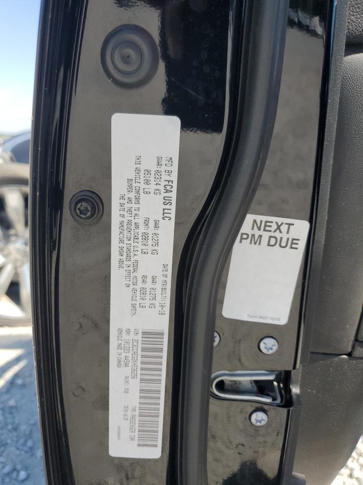 2019 Chrysler 300 Limited VIN: 2C3CCAEG2KH536256 Lot: 81565525