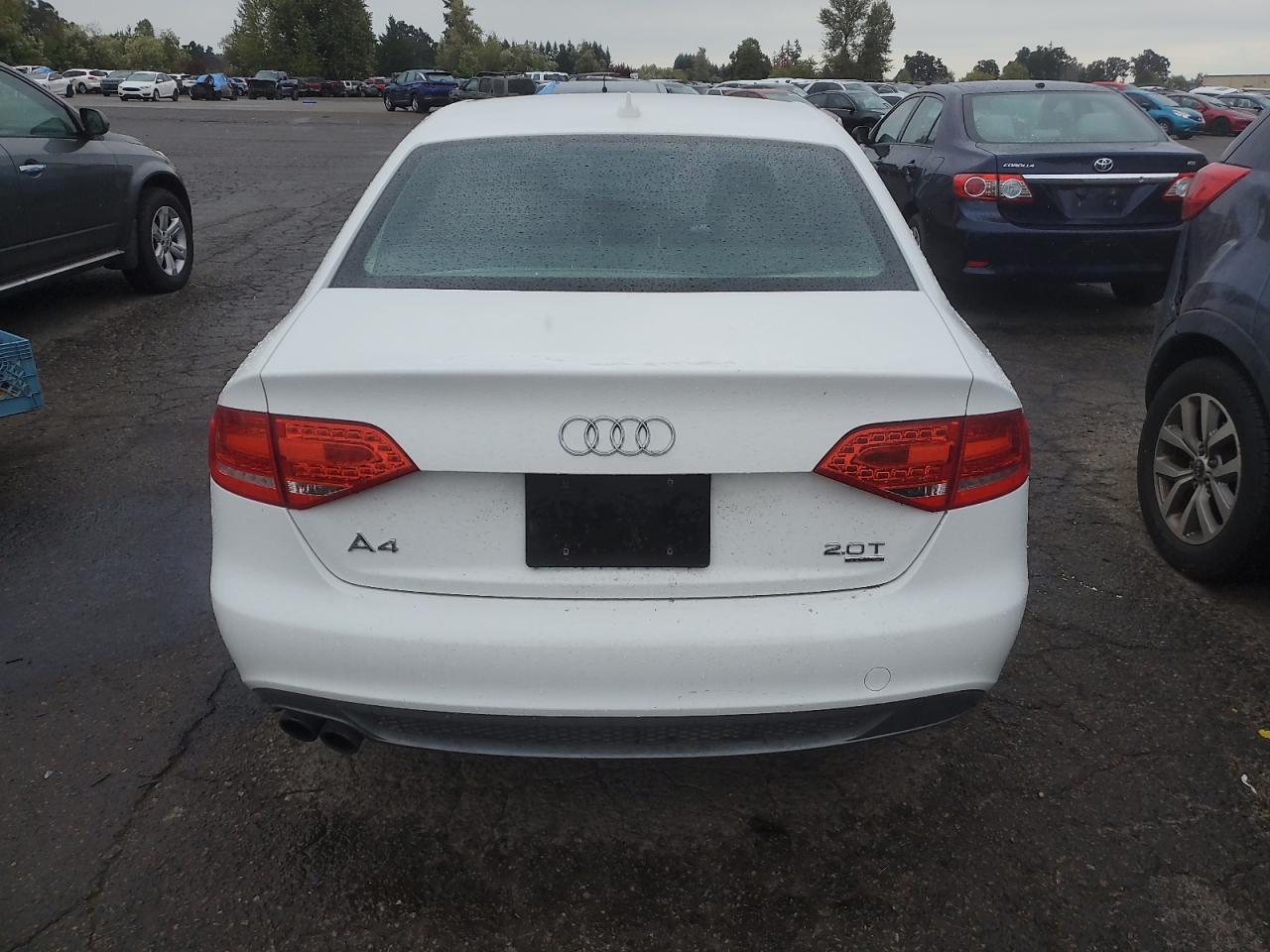 2012 Audi A4 Premium Plus VIN: WAUFFAFL5CN010981 Lot: 84294525