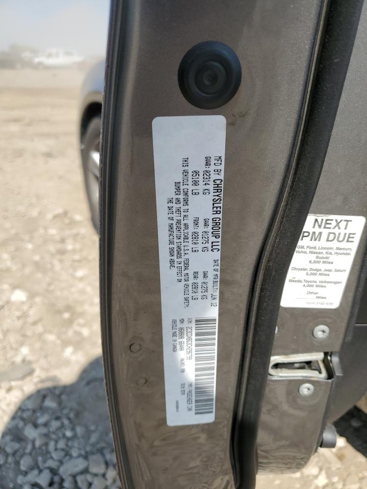 2012 Dodge Charger Se VIN: 2C3CDXBG3CH296799 Lot: 80393775