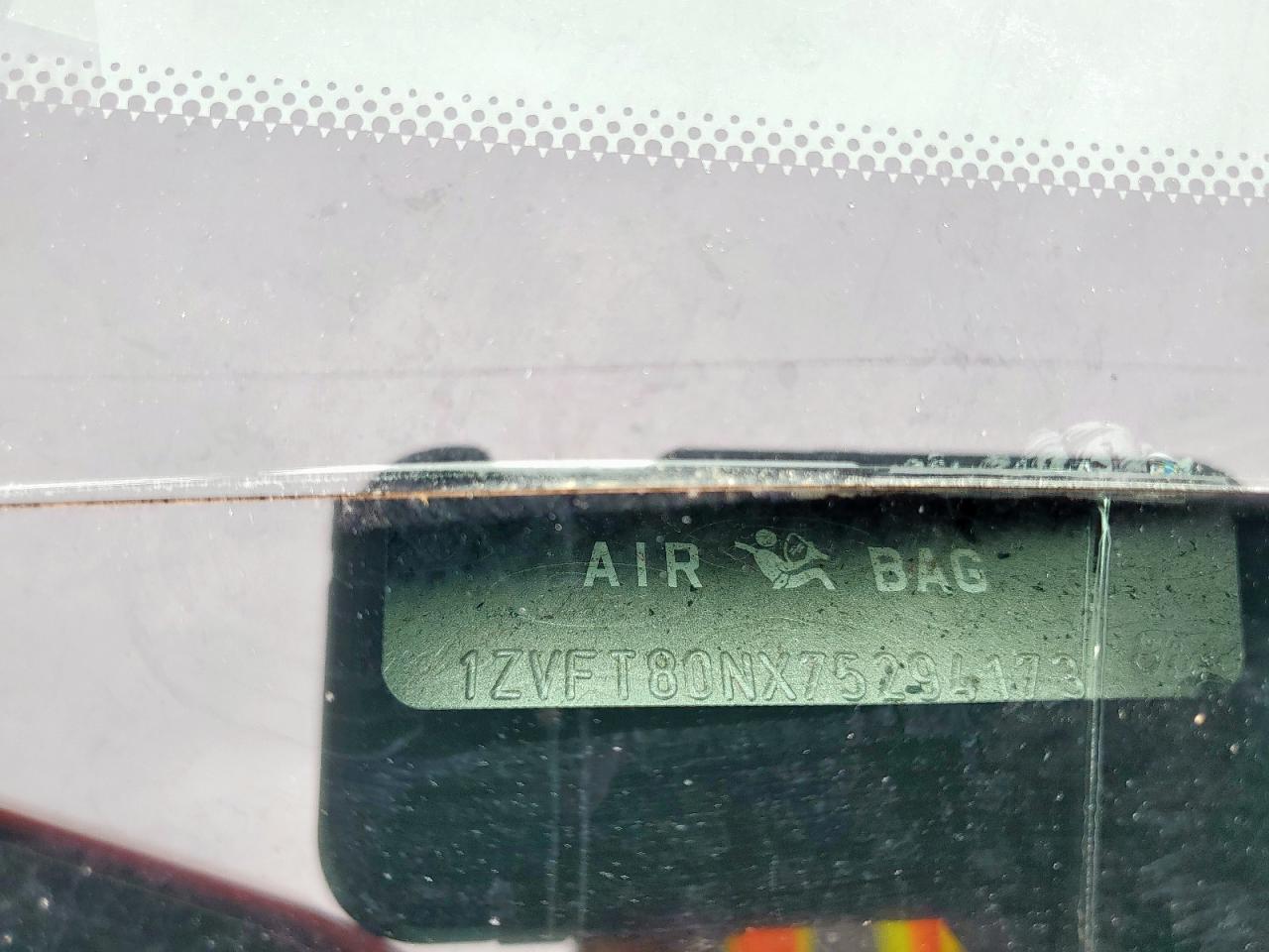 2007 Ford Mustang VIN: 1ZVFT80NX75294173 Lot: 71257305