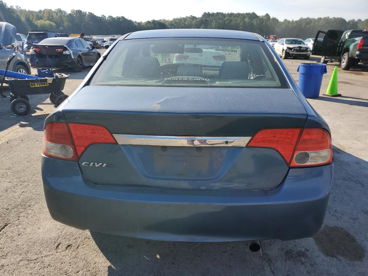 2009 Honda Civic Lx VIN: 2HGFA16599H345084 Lot: 84601675