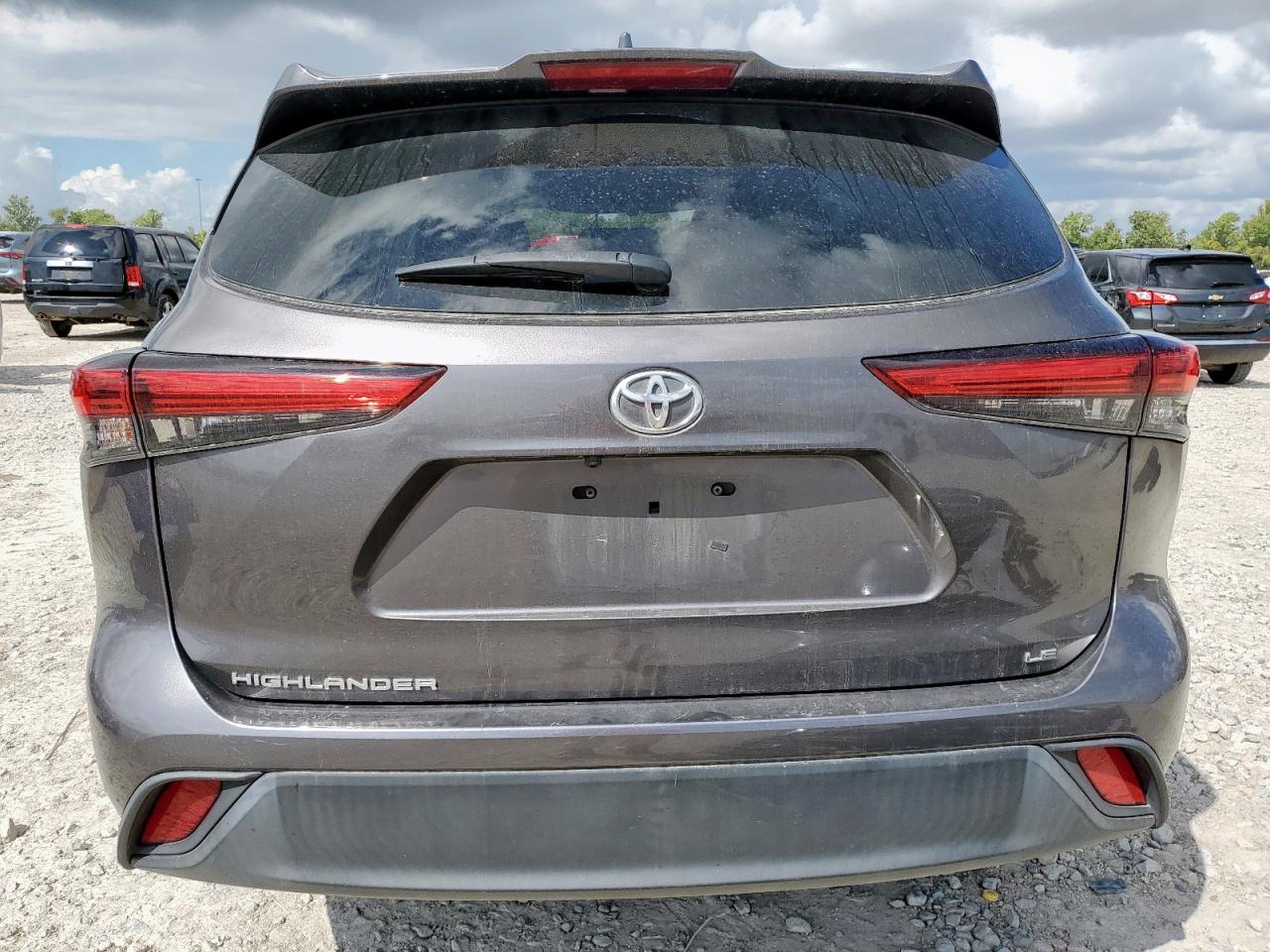 2021 Toyota Highlander L VIN: 5TDZZRAH9MS535787 Lot: 81727785