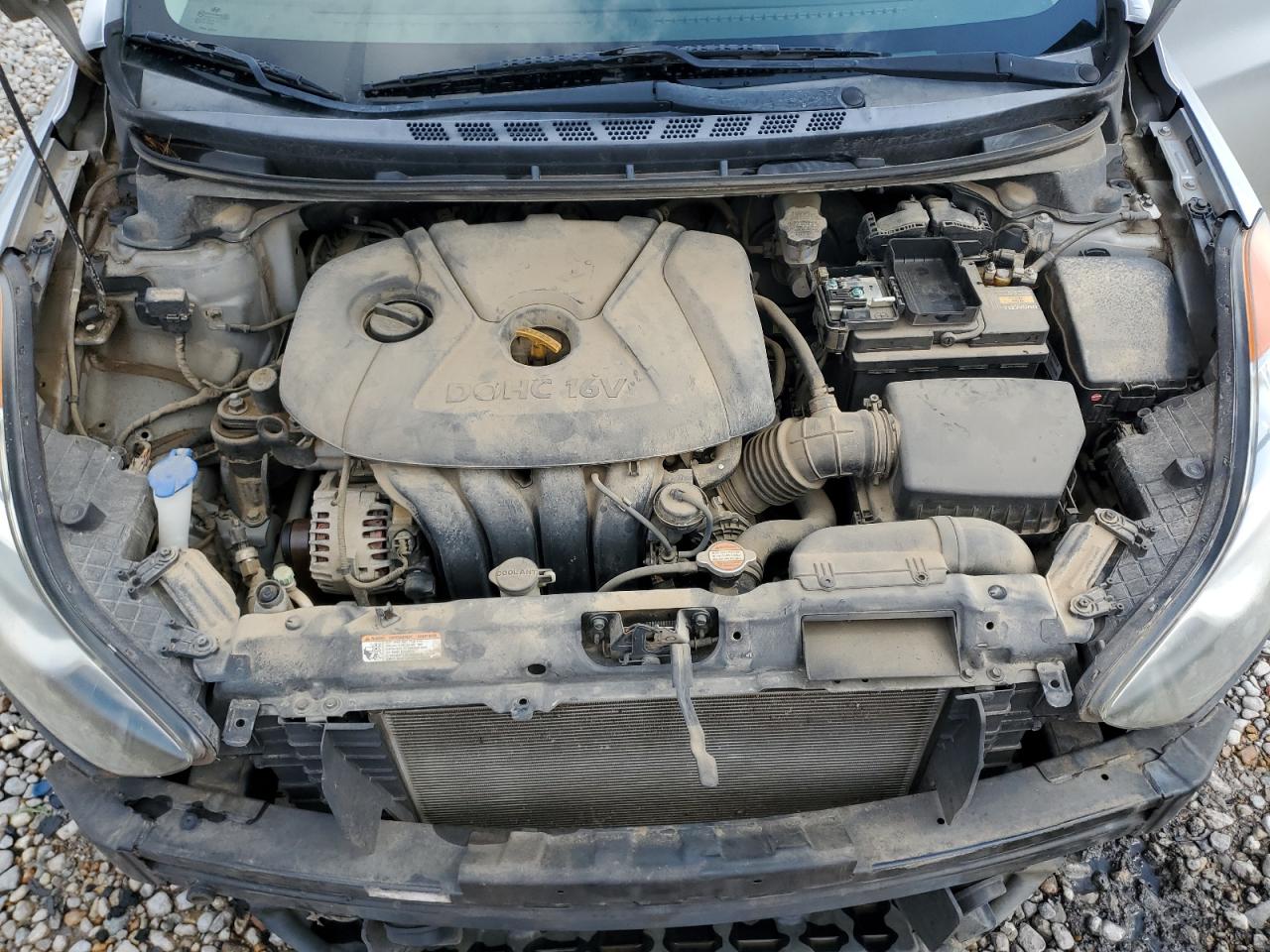 2012 Hyundai Elantra Gls VIN: 5NPDH4AE7CH100941 Lot: 81789565