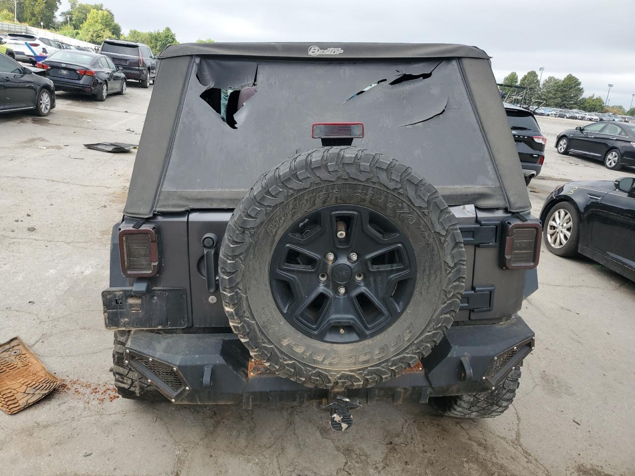 2016 Jeep Wrangler Sport VIN: 1C4AJWAG3GL173892 Lot: 81576905