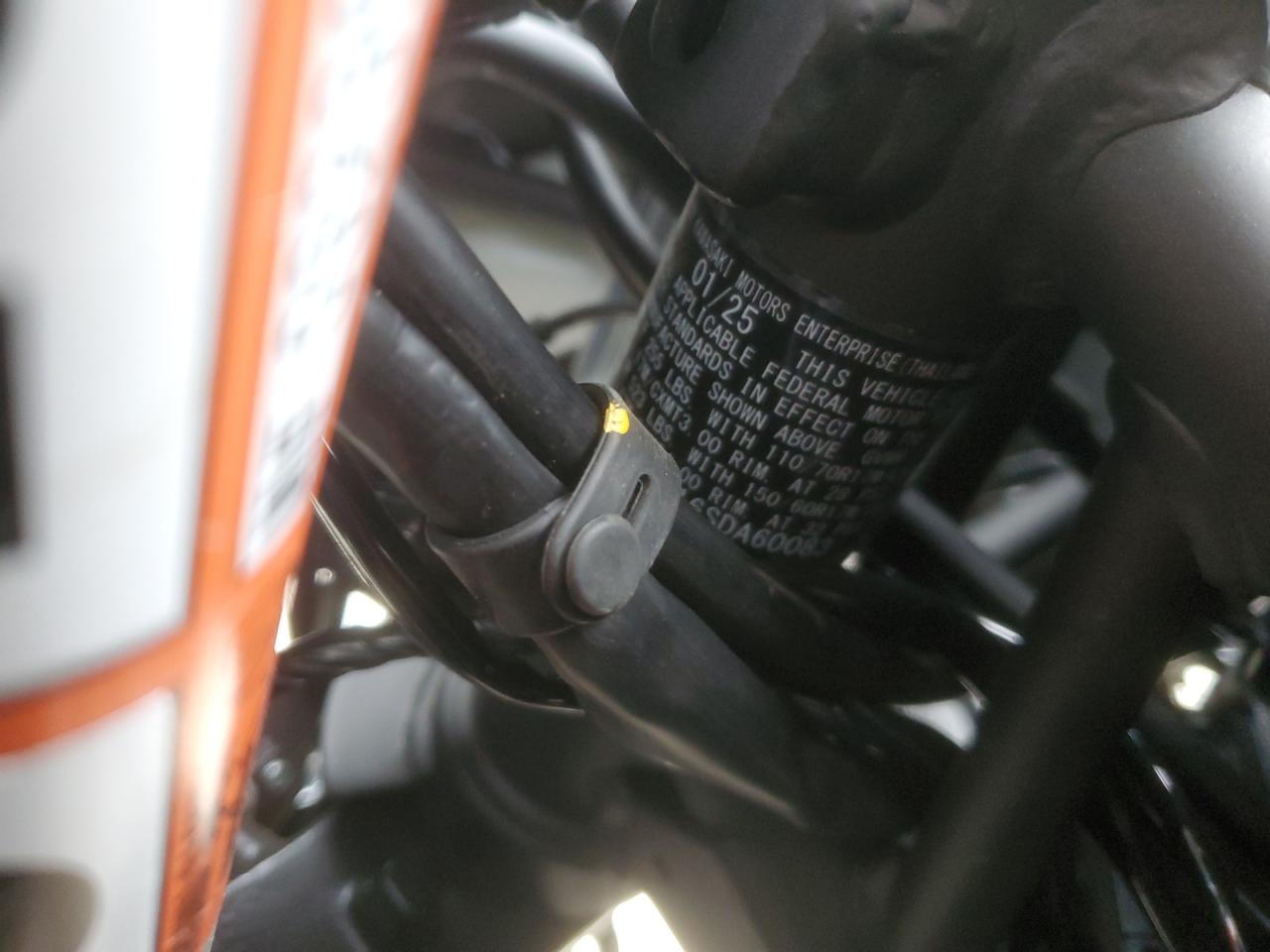 2025 Kawasaki Ex500 A VIN: ML5EXGJ16SDA60083 Lot: 84759245