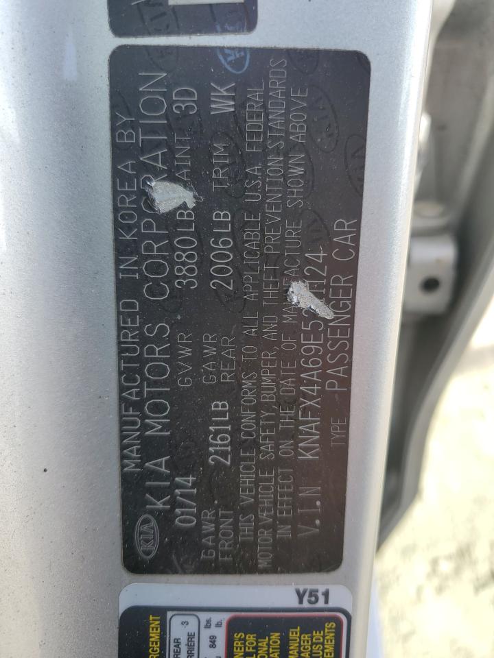 2014 Kia Forte Lx VIN: KNAFX4A69E5211124 Lot: 81952755