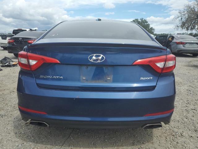  HYUNDAI SONATA 2016 Синий