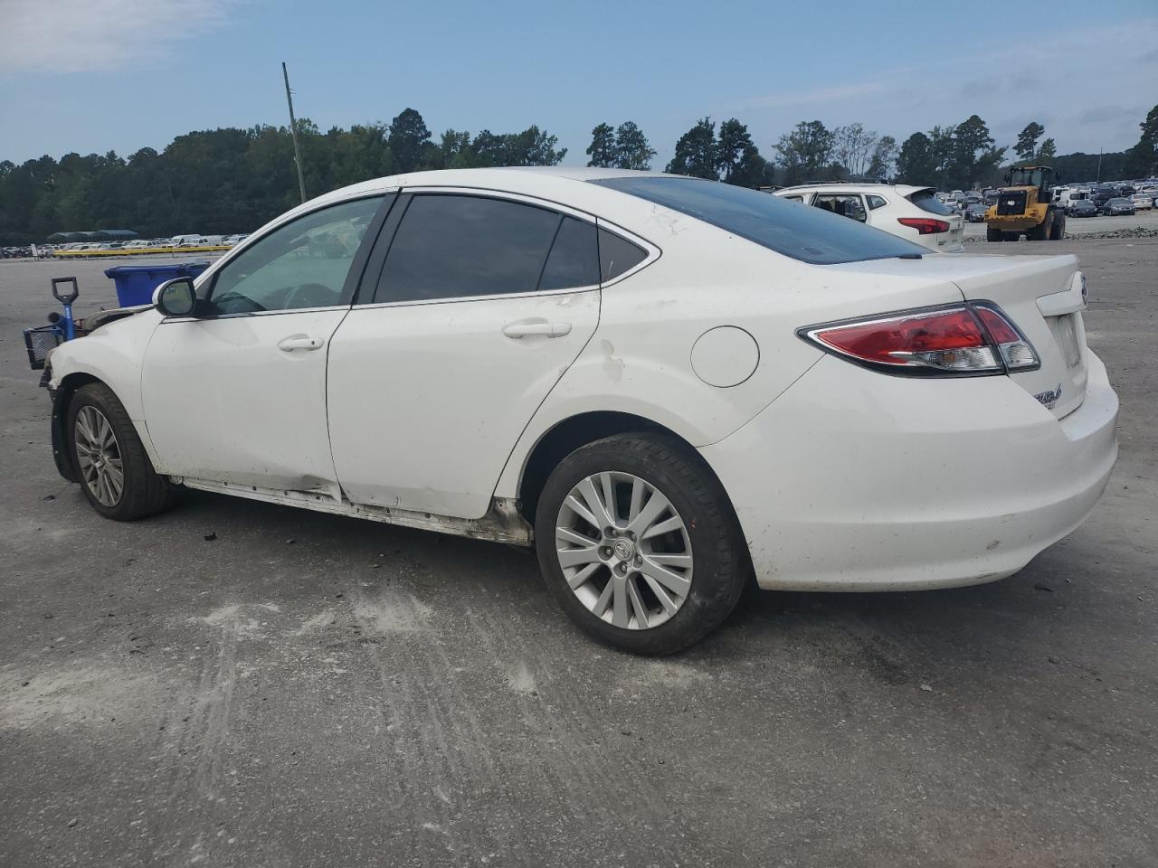 2010 Mazda 6 I white null gas 1YVHZ8CH6A5M42515 photo #3