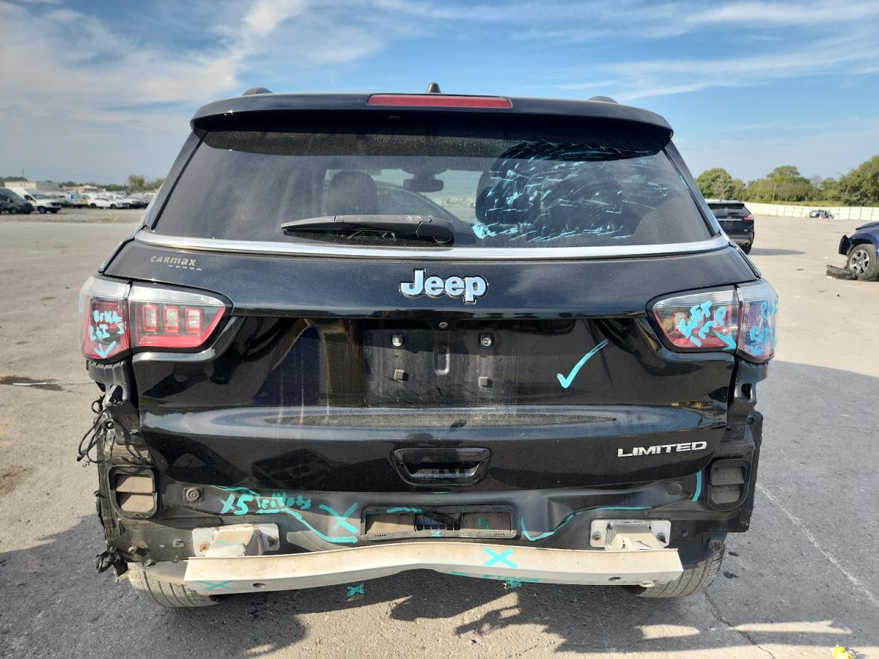 2018 Jeep Compass Limited VIN: 3C4NJCCB4JT208243 Lot: 80151195