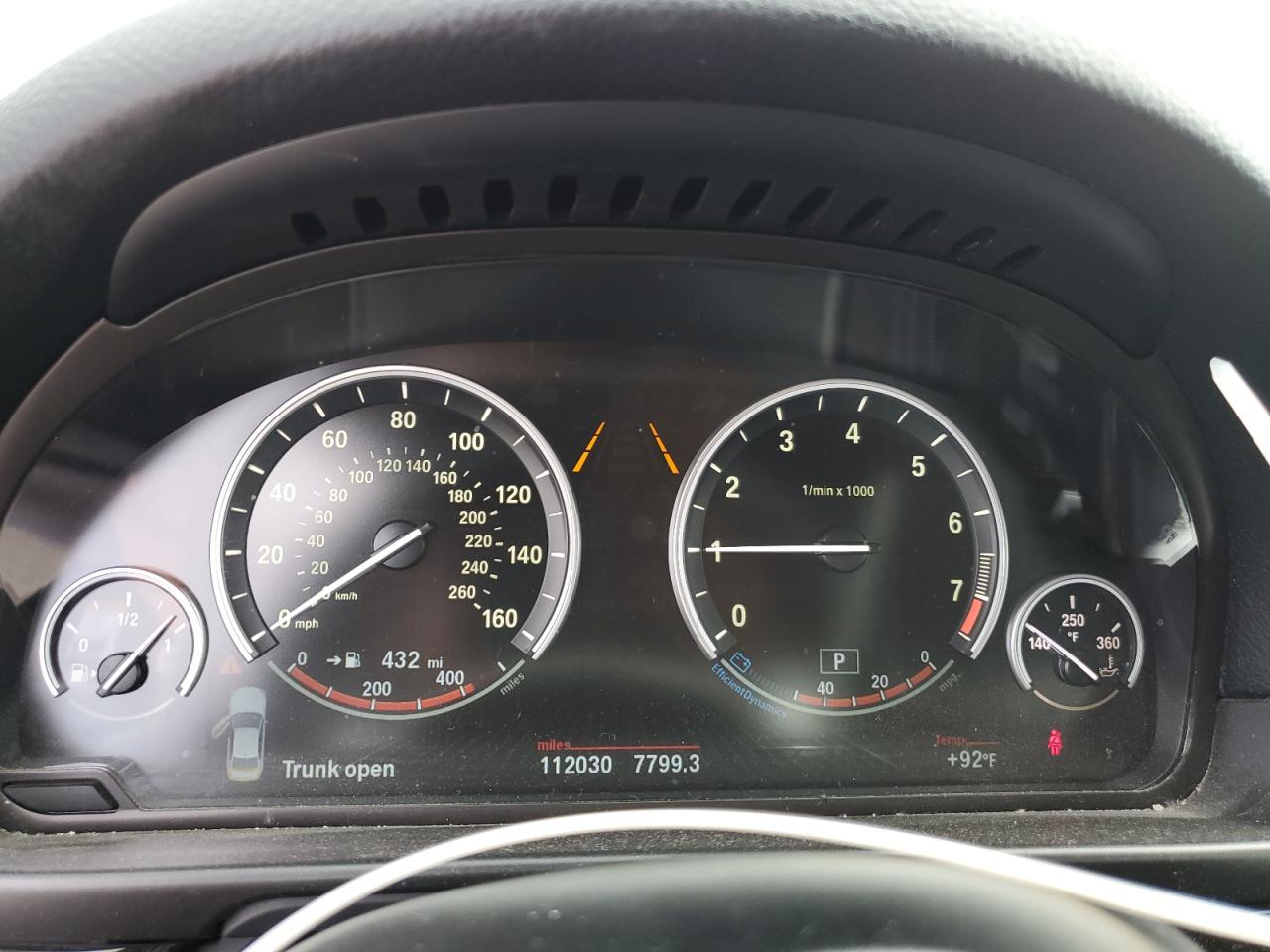 2016 BMW 535 I VIN: WBA5B1C50GG131814 Lot: 81784015