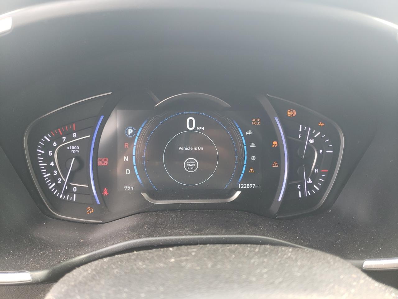 2019 Hyundai Santa Fe Sel VIN: 5NMS3CAD5KH016345 Lot: 84400965