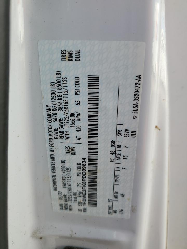 2023 Ford Econoline - Delivery Truck VIN: 1FDWE3FK8PDD09834 Lot: 81102825