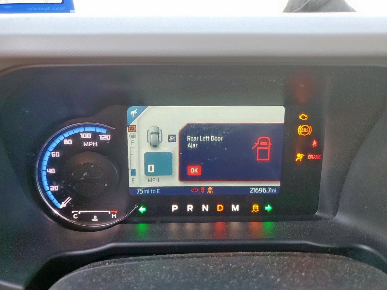 2021 Ford Bronco Base VIN: 1FMEE5DPXMLA91256 Lot: 84646605