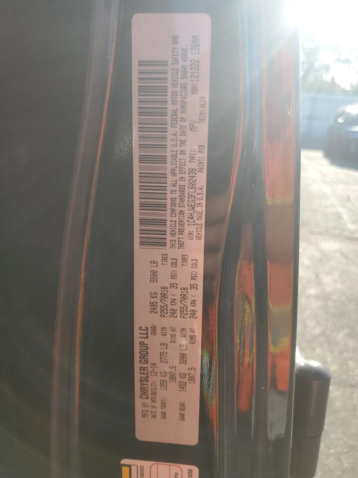 2015 Jeep Wrangler Unlimited Sahara VIN: 1C4HJWEG3FL602438 Lot: 81493095