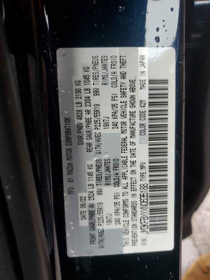 2022 Mazda Cx-5 Signature VIN: JM3KFBXYXN0635188 Lot: 81652525