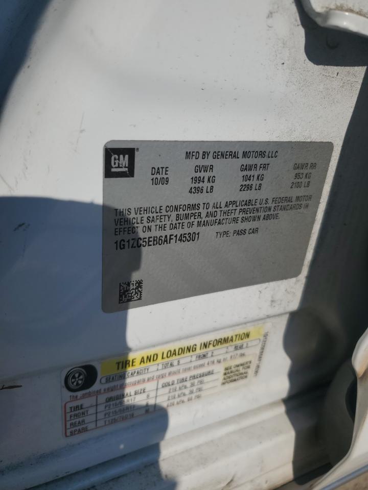 2010 Chevrolet Malibu 1Lt VIN: 1G1ZC5EB6AF145301 Lot: 81444745