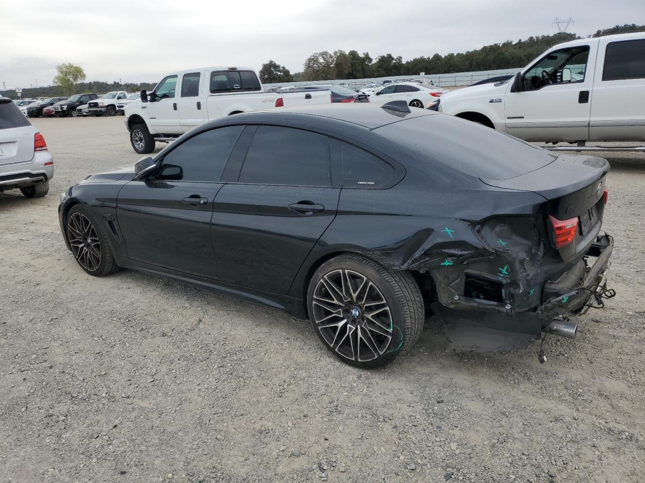 2017 BMW 440I Gran Coupe black null gas WBA4E3C52HG186930 photo #3