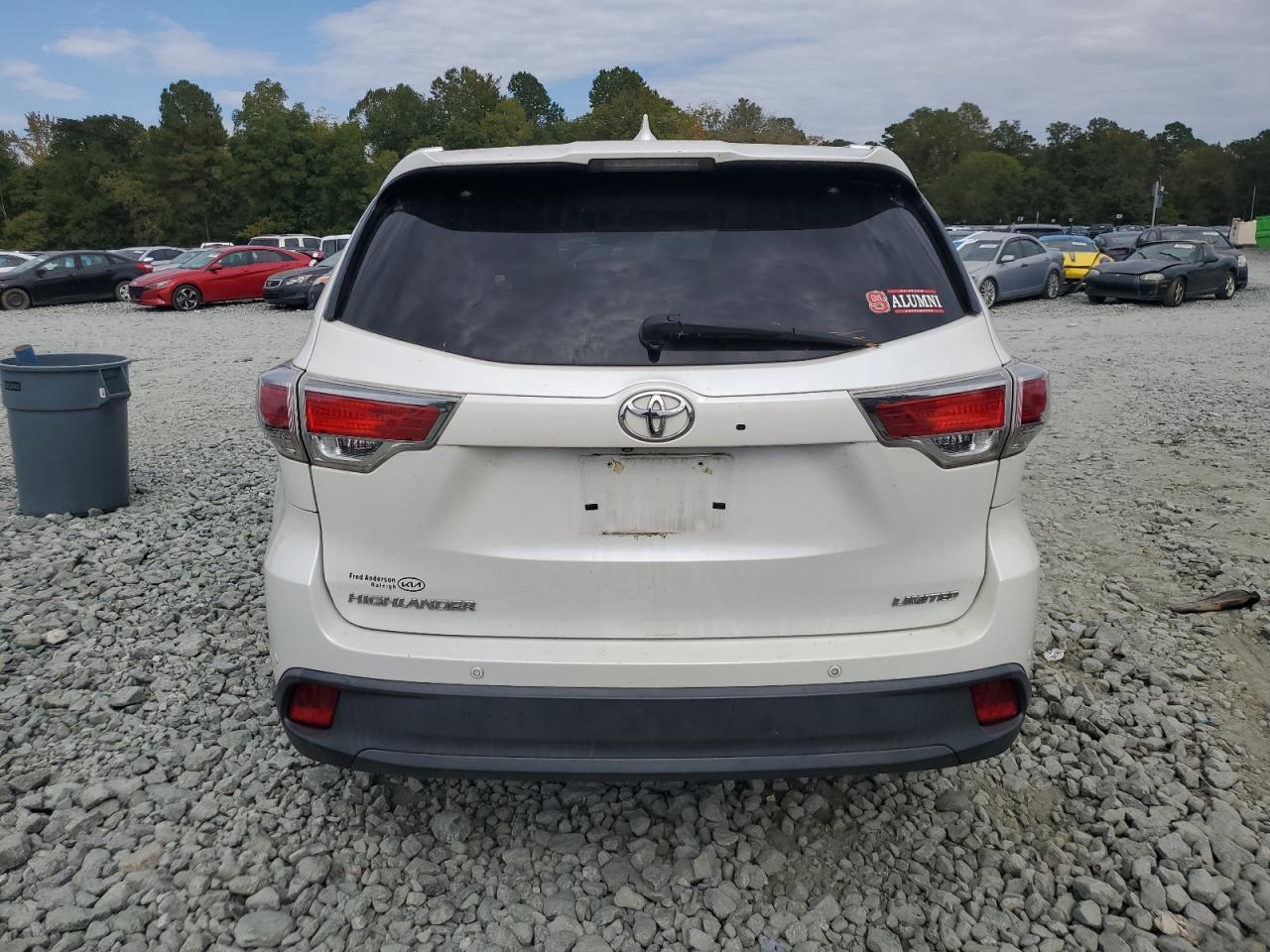 2016 Toyota Highlander Limited VIN: 5TDYKRFH6GS150829 Lot: 80695535