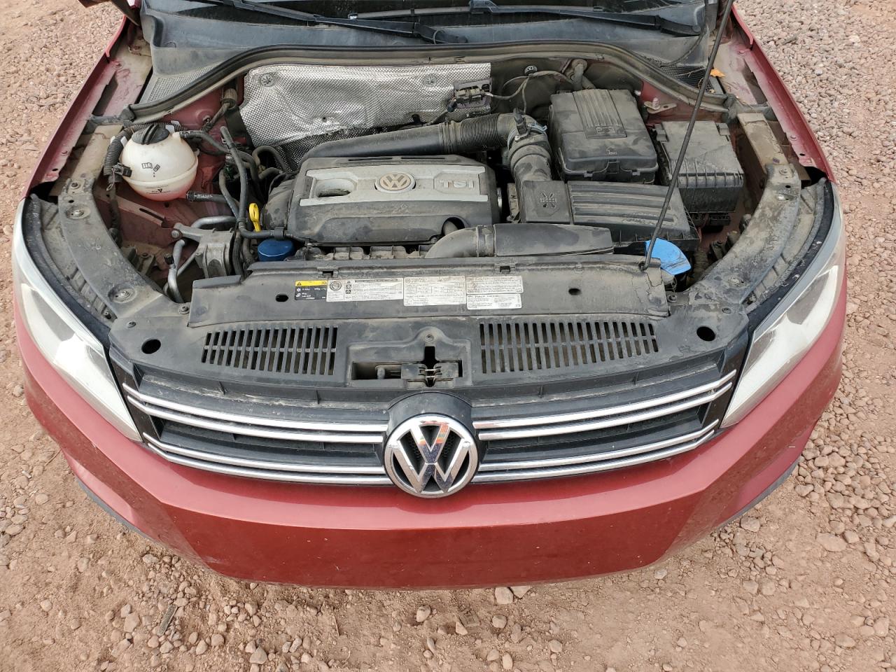 2014 Volkswagen Tiguan S VIN: WVGBV3AX4EW102604 Lot: 81348525